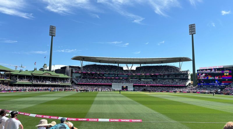 Sydney Cricket Ground during the fifth Ashes Test.